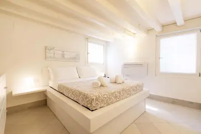 Letto o letti in una camera di Residenza 3B