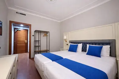 Letto o letti in una camera di Hotel President Venezia
