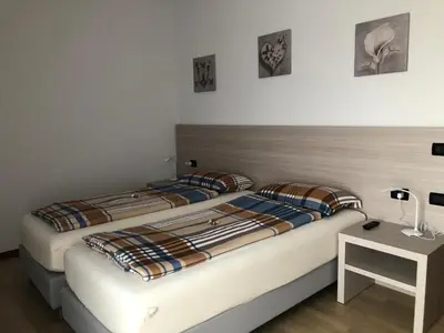 Letto o letti in una camera di HOME NUOVA OSTIGLIA
