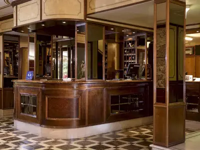Salone o bar di Hotel Amadeus