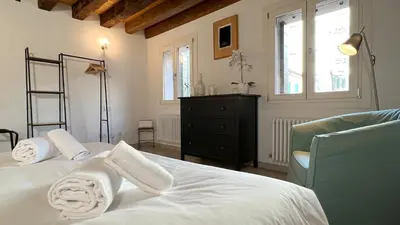 Letto o letti in una camera di Residence Stella