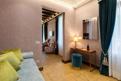 Area soggiorno di Hotel Donà Palace