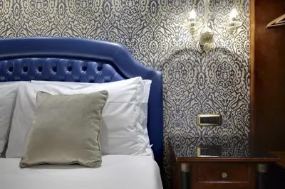 Letto o letti in una camera di Hotel Donà Palace