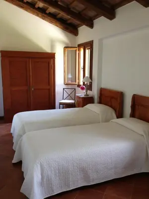 Letto o letti in una camera di Agriturismo Dominio di Bagnoli
