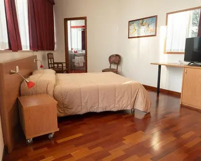 TV o dispositivi per l'intrattenimento presso Hotel all'Oasi