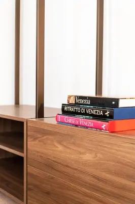 Biblioteca nell'appartamento
