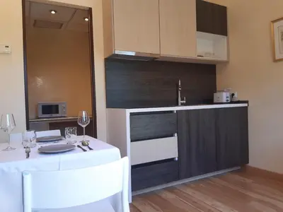 Cucina o angolo cottura di Relais Leon d'Oro