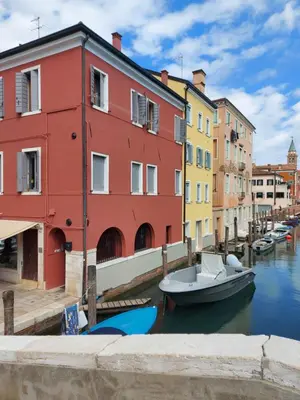 Vista sul fiume nelle vicinanze dell'appartamento