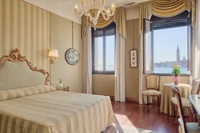 Letto o letti in una camera di Locanda Vivaldi