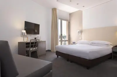 Letto o letti in una camera di Park Hotel Brasilia