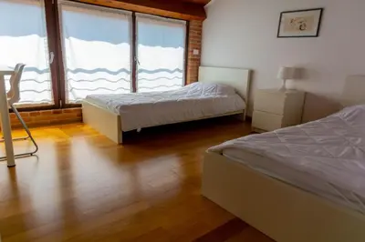 Letto o letti in una camera di Cà dell'Orto