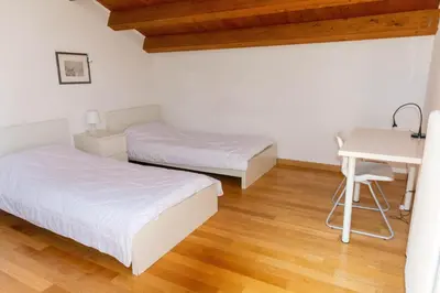 Letto o letti in una camera di Cà dell'Orto