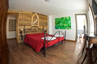 Letto o letti in una camera di Le Perine 6