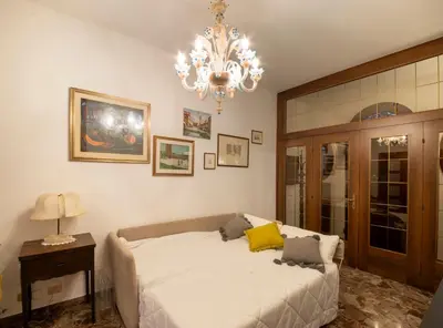 Letto o letti in una camera di Central Apartment Ca' dei Ferro - MURANO Venice