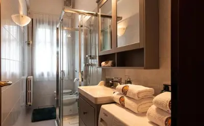 Bagno di Central Apartment Ca' dei Ferro - MURANO Venice