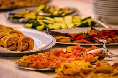 Cibo presso l'hotel o nelle vicinanze