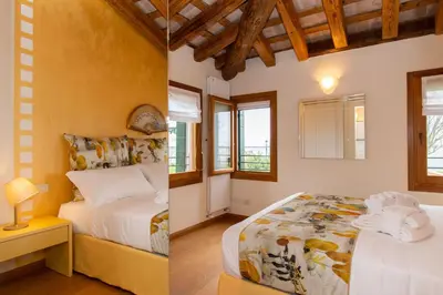 Letto o letti in una camera di TIFFANY GOLD