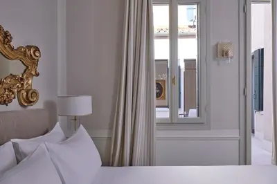 Letto o letti in una camera di Violino d'Oro Venezia