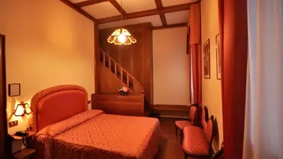 Letto o letti in una camera di Park Hotel Villa Giustinian