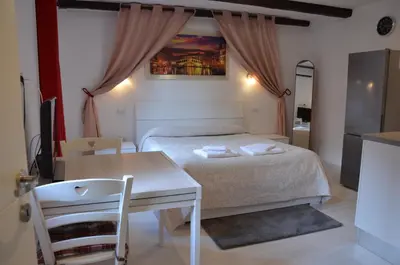 Letto o letti in una camera di Casa di Sam, Venice