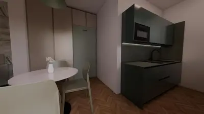 Cucina o angolo cottura di Hotel Bristol