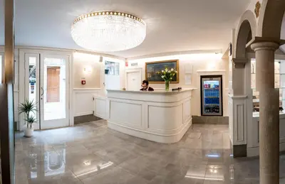 Hall o reception di Hotel Guerrini