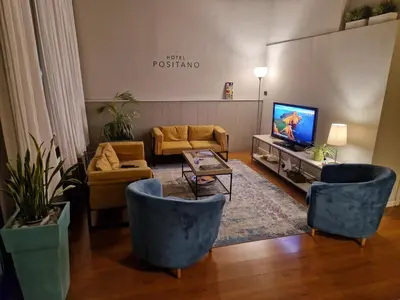 TV o dispositivi per l'intrattenimento presso Hotel Positano