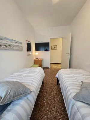 Letto o letti in una camera di Baga's Home with Terrace
