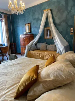 Letto o letti in una camera di Gabrielle's room