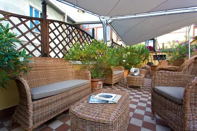 Area soggiorno di Hotel Conterie
