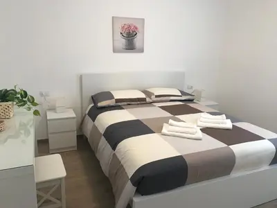 Letto o letti in una camera di Chioggia House di Marco