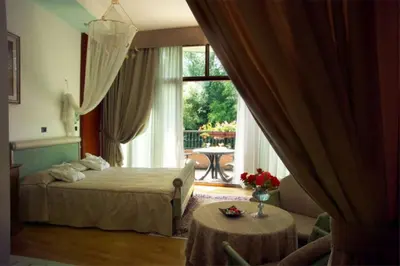 Letto o letti in una camera di Park Hotel Junior