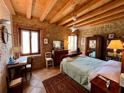 Letto o letti in una camera di B&B A Casa Mia