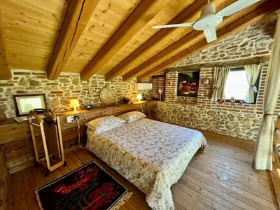 Letto o letti in una camera di B&B A Casa Mia