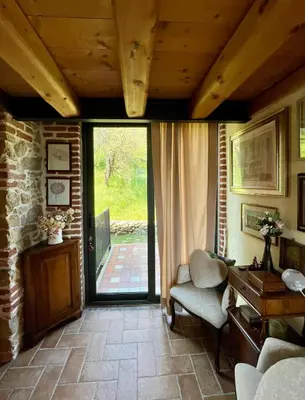Area soggiorno di B&B A Casa Mia