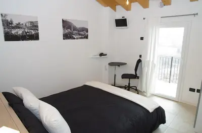 Letto o letti in una camera di B&B Marostica