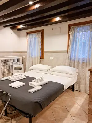 Letto o letti in una camera di Lovely and quiet Cannaregio