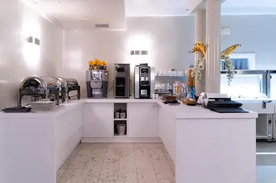 Set per la preparazione di tè e caffè presso Annia Park Hotel Venice Airport