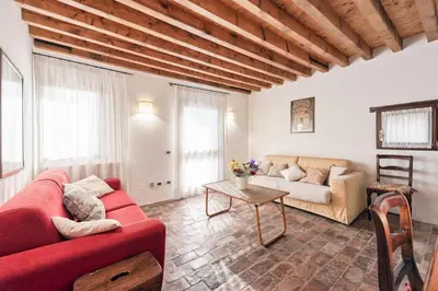 Area soggiorno di Country house Viaro_150sqm