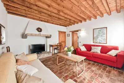 Area soggiorno di Country house Viaro_150sqm
