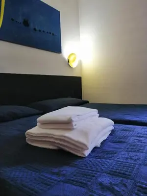 Letto o letti in una camera di Ahr Hotel Antille