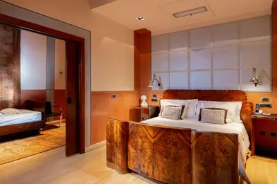 Letto o letti in una camera di Ca' Pisani Hotel