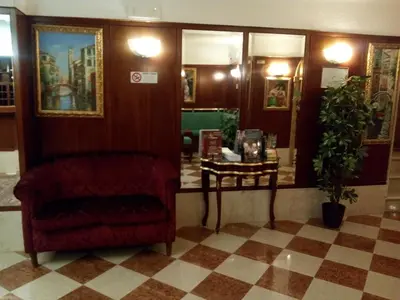 Area soggiorno di Hotel Diana