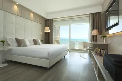 Letto o letti in una camera di Almar Lido Jesolo Resort & Spa