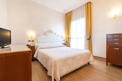 Letto o letti in una camera di Hotel Panorama