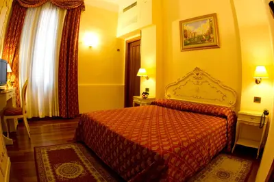 Letto o letti in una camera di Locanda Poste Vecie