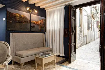 Area soggiorno di GKK Exclusive Private suite Venezia
