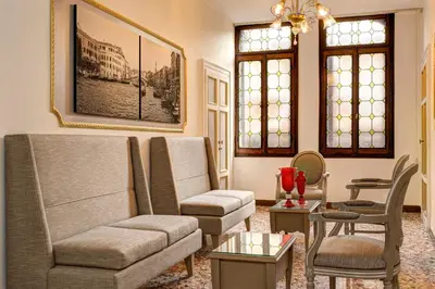 Area soggiorno di GKK Exclusive Private suite Venezia
