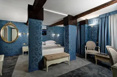 Letto o letti in una camera di GKK Exclusive Private suite Venezia