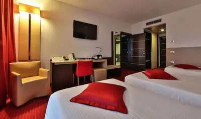 Letto o letti in una camera di Best Western Plus Hotel Galileo Padova